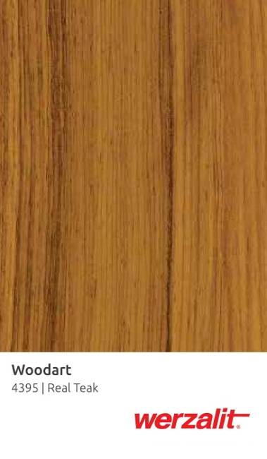 Столешница круглая Werzalit Woodart настоящий тик Ø800х18 мм Столешница круглая Werzalit Woodart настоящий тик Ø800х18 мм
