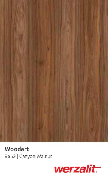 Столешница круглая Werzalit Woodart каньонский орех Ø600х18 мм Столешница круглая Werzalit Woodart каньонский орех Ø600х18 мм