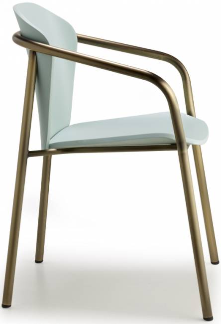 Кресло деревянное Finn Metal Wood винтажная бронза, бук матовый аквамарин 580х550х780 мм Кресло деревянное Finn Metal Wood винтажная бронза, бук матовый аквамарин 580х550х780 мм