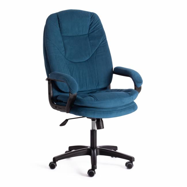 Кресло Комфорт Лт/Comfort Lt (22) флок , синий, 32 синий флок