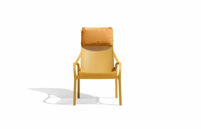 Подушка-подголовник для лаунж кресла Net Lounge горчичный 465х290х70 мм