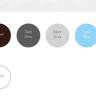 Стул пластиковый Tiffany серебристый 450х510х850 мм