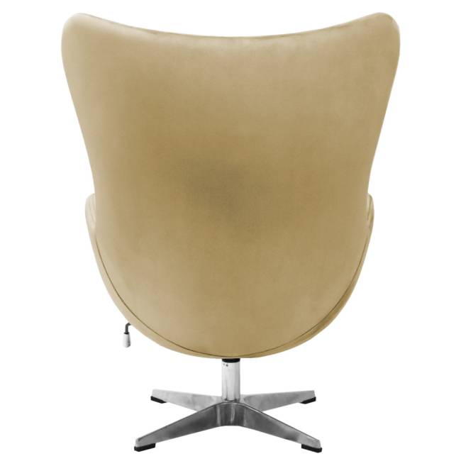 Кресло EGG STYLE CHAIR карамельный, искусственная замша