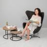 Кресло EGG STYLE CHAIR карамельный, искусственная замша
