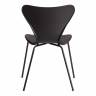Стул Якобсен/Jacobsen (мод.DC 102-1) пластик/металл, 45х54.5х80см, черный/черный  (Комплект из 5 шт.) черный пластик/металл