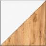 Мебель в прихожую Октава № 10 цвет белый шагрень/дуб крафт золотой Мебель в прихожую Октава № 10 цвет белый шагрень/дуб крафт золотой