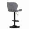 Барный стул Trio light gray / black