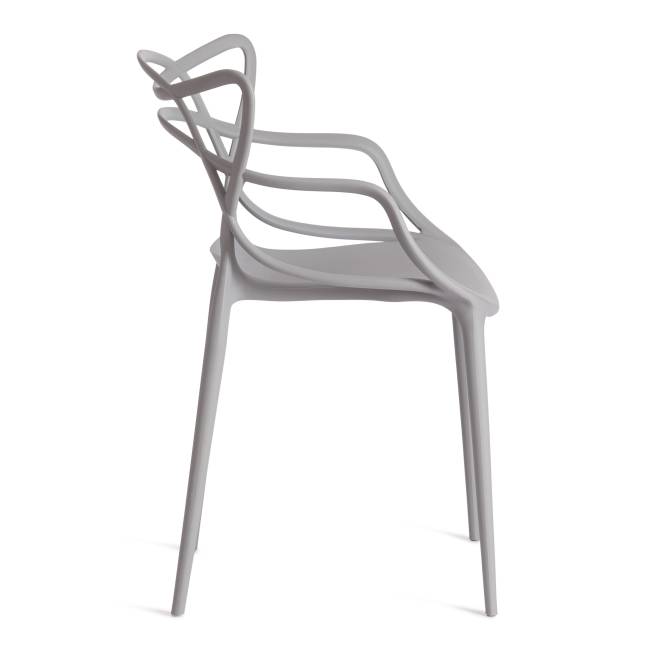 Стул Кет Чаир/Cat Chair (мод.028)/1 шт. в упаковке пластик, 53х59х82,5см, темно-серый NX-GR-20 темно-серый пластик