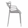 Стул Кет Чаир/Cat Chair (мод.028)/1 шт. в упаковке пластик, 53х59х82,5см, темно-серый NX-GR-20 темно-серый пластик