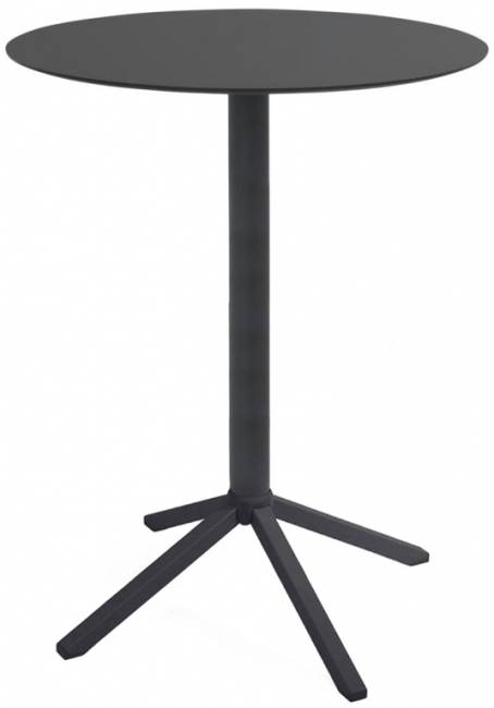 Столешница круглая Solid Compact Ø990 черный Ø990х12 мм