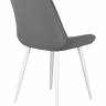 Стул DikLine 206М B22 GREY, ножки белые