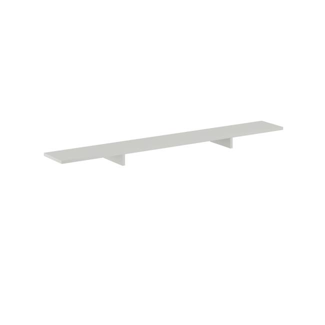 SG.733.SH / Надстройка-полка на шкаф купе 1638х200х75  / цвет: серый бархат