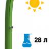 Душ солнечный Happy Five F 500 светло-зеленый 220х240х2220 мм Душ солнечный Happy Five F 500 светло-зеленый 220х240х2220 мм