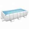 Каркасный бассейн Power Steel 404х201х100см, 6478л, фил.-насос 2006л/ч, лестница, попл.-дозатор