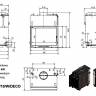 Топка с водяным контуром ZUZIA/PW/19/W/DECO, змеевик