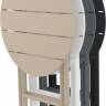 Стол пластиковый складной Helen Folding Table Ø60 опаловый зеленый Ø600х740 мм Стол пластиковый складной Helen Folding Table Ø60 опаловый зеленый Ø600х740 мм