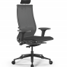 Кресло SynchroSit 10 B2-107D - T /Km00/Nb00/D32P/H3mL-2D(M23.B11.G19.W03) , серый