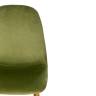 Стул Бриз/Breeze (мод.4724)/2 шт. в упаковке велюр/металл, Green (зеленый) HLR54 / натуральный, 44 х 53 х 87 см (Комплект из 2 шт.) зеленый велюр/металл