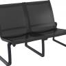 Диван пластиковый двухместный Pacific Lounge черный 760х800х850 мм