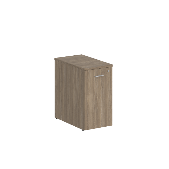 SG.901.OD.OD / Тумба-органайзер 400х600х750 / корпус: дуб темный; фасад: дуб темный